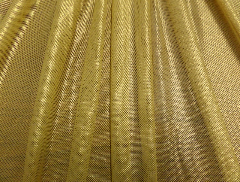 1.Gold Foil Fishnet